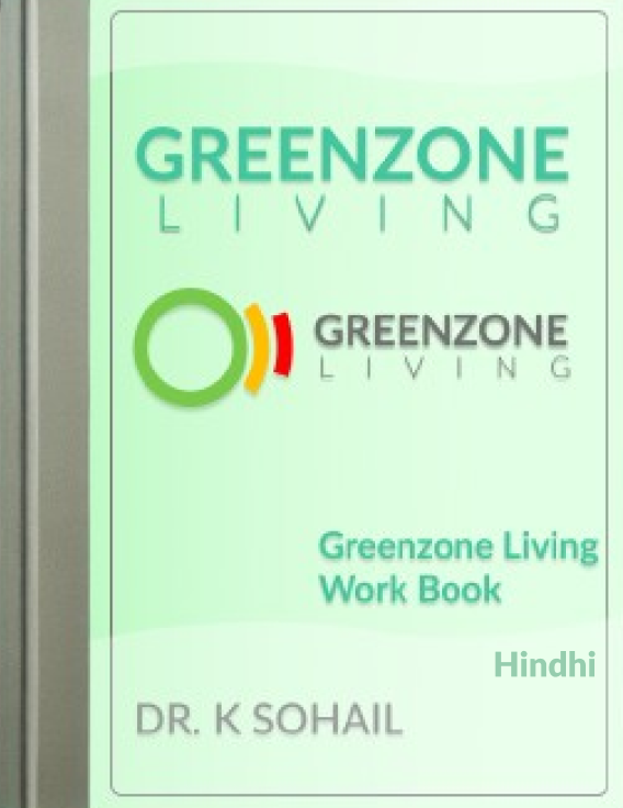 Green Zone Living Work Book in Hindhi